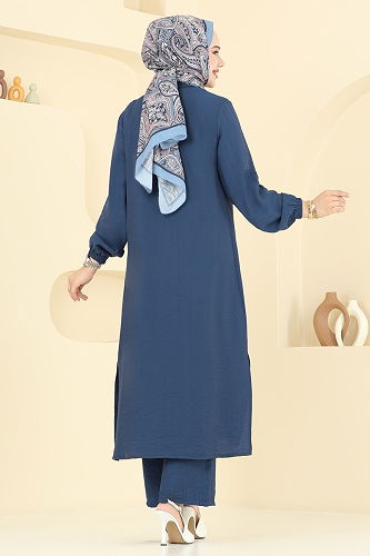 moda selvim Combined 449DVL817 Indigo - Thumbnail