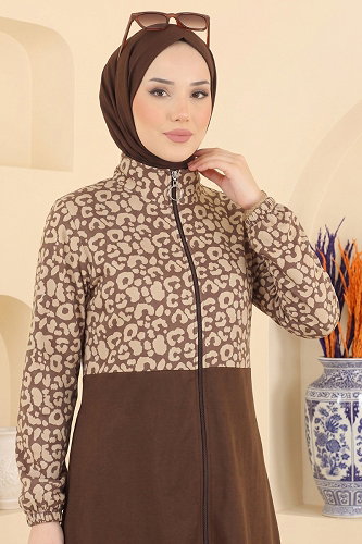 moda selvim Combined 4501PRMK1210 Brown - Thumbnail