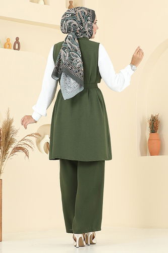 moda selvim Combined 450DVL817 Khaki - Thumbnail