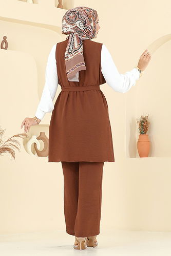 moda selvim Combined 450DVL817 Tan - Thumbnail