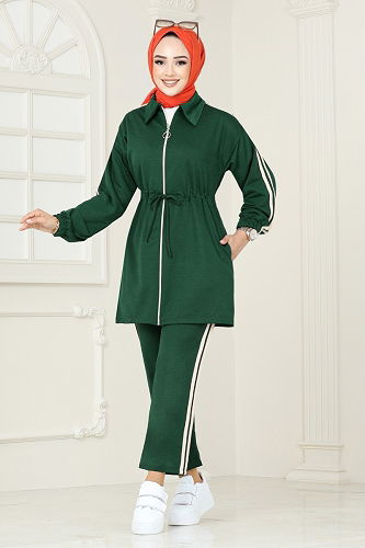 moda selvim Combined 4510NES1021-M Emerald - Thumbnail