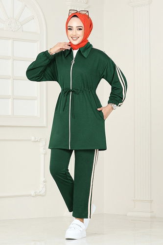 moda selvim Combined 4510NES1021-M Emerald - Thumbnail