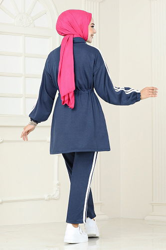 moda selvim Combined 4510NES1021-M Navy Blue - Thumbnail