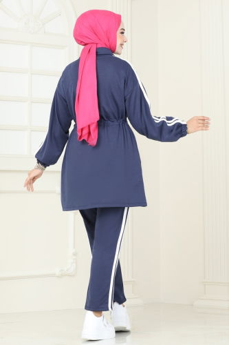 moda selvim Combined 4510NSS609 Navy Blue - Thumbnail