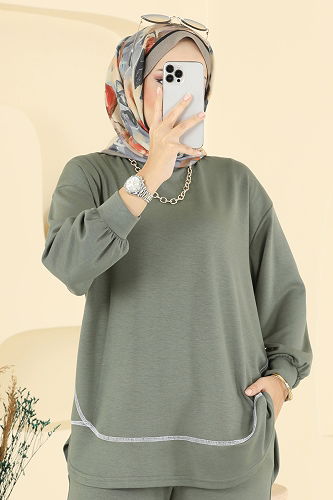 moda selvim Combined 4527NFC1010 Almond Green - Thumbnail