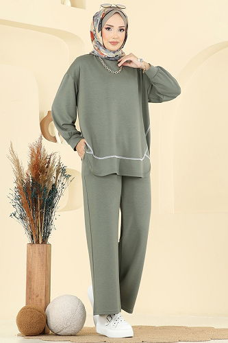 moda selvim Combined 4527NFC1010 Almond Green - Thumbnail