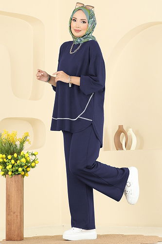 moda selvim Combined 4527NFC1010 Navy Blue - Thumbnail