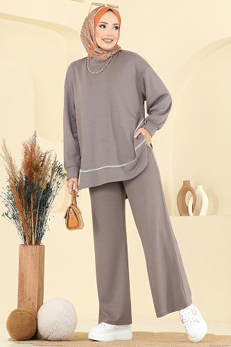 moda selvim طقم بيج 4527NFC1010 - Thumbnail