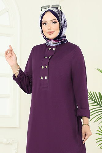 moda selvim Combined 454DVL817 Damson - Thumbnail