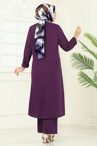 moda selvim Combined 454DVL817 Damson - Thumbnail