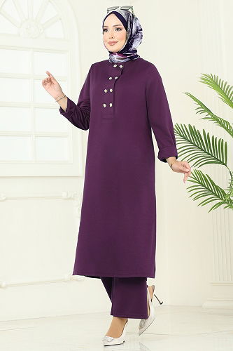 moda selvim طقم توتي 454DVL817 - Thumbnail