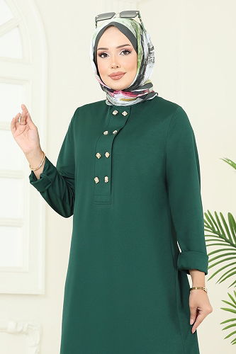 moda selvim Combined 454DVL817 Emerald - Thumbnail