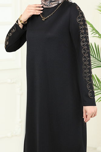 moda selvim Combined 455DVL817 Black - Thumbnail