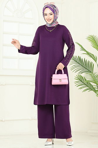 moda selvim Combined 455DVL817 Damson - Thumbnail