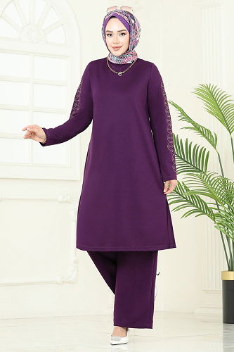 moda selvim Combined 455DVL817 Damson - Thumbnail