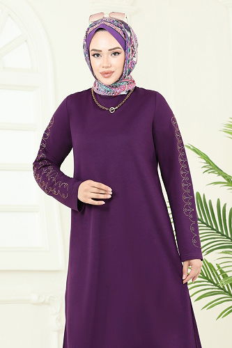 moda selvim Combined 455DVL817 Damson - Thumbnail