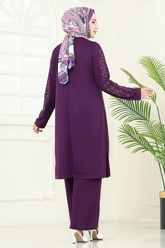 moda selvim Combined 455DVL817 Damson - Thumbnail