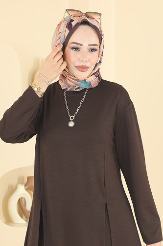 moda selvim Combined 4572NFC1010 Brown - Thumbnail