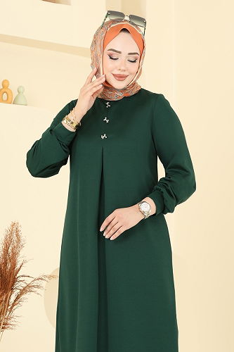 moda selvim Combined 457DVL817 Emerald - Thumbnail