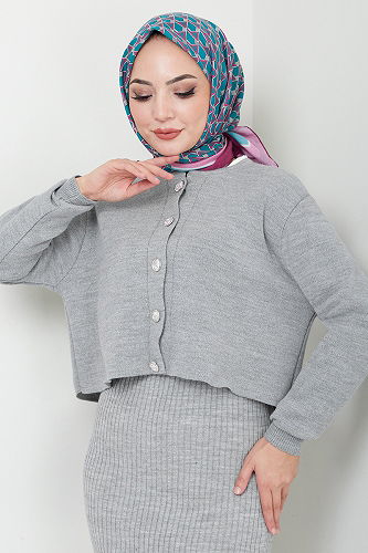 moda selvim Combined 4600UZ1029-M Gray - Thumbnail