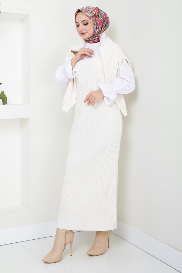 Modaselvim خصم صافٍ20%+20% في سلة التسوق طقم بيج 4600UZ1029-M