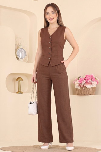 moda selvim Combined 46170JNT1202 Brown - Thumbnail