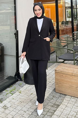 moda selvim Combined 4686ALGK1170 Black - Thumbnail