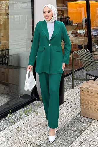 moda selvim Combined 4686ALGK1170 Emerald - Thumbnail