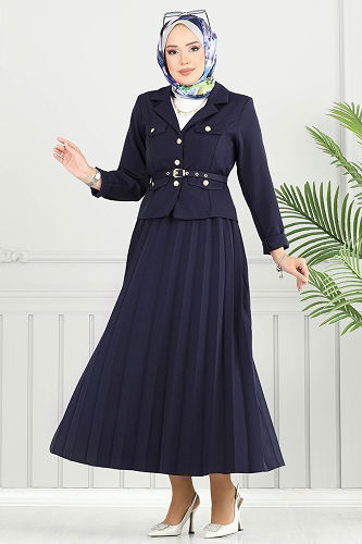 moda selvim Combined 4702MP806 Navy Blue - Thumbnail