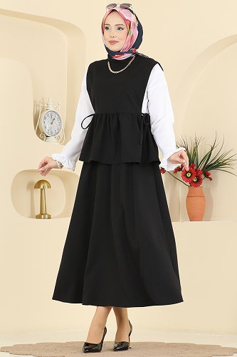 moda selvim Combined 4706ALGK1170 Black - Thumbnail