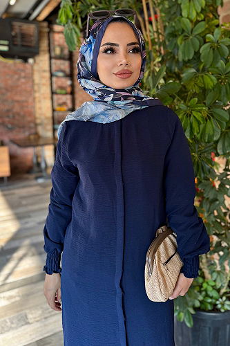 moda selvim Combined 4757ZNK903-M Navy Blue - Thumbnail