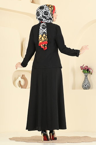 moda selvim Combined 4782ZNK1009 Black - Thumbnail