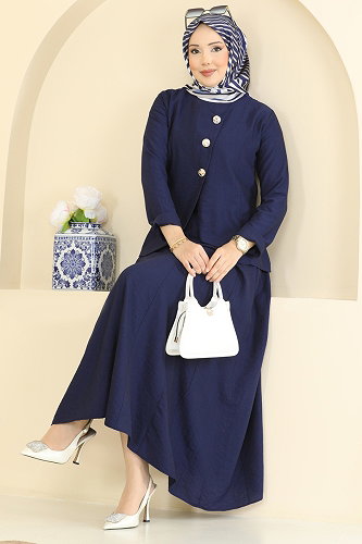 moda selvim Combined 4782ZNK1009 Navy Blue - Thumbnail