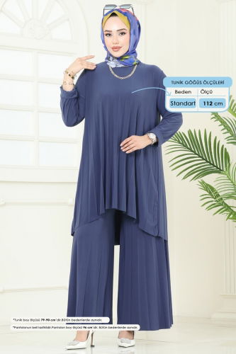 moda selvim Combined 5005AF553 Indigo - Thumbnail