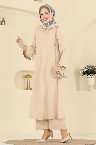 moda selvim Combined 5007BM387 Beige - Thumbnail