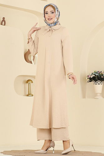 moda selvim Combined 5007BM387 Beige - Thumbnail