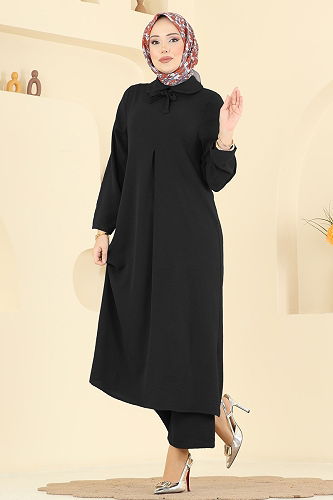 moda selvim Combined 5007BM387 Black - Thumbnail