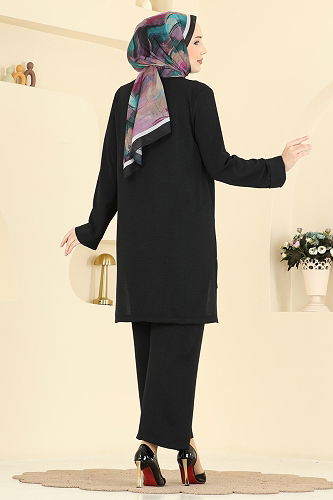 moda selvim Combined 5008BM387 Black - Thumbnail