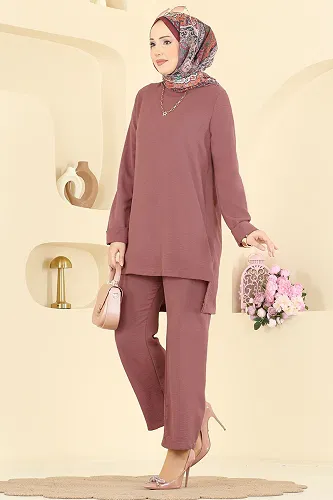 moda selvim Combined 5008BM387 Dark Rose Dusky - Thumbnail