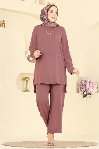 moda selvim Combined 5008BM387 Dark Rose Dusky - Thumbnail