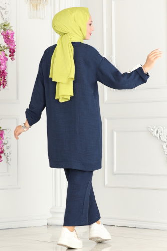 moda selvim COMBINED 5008HBS856 Navy Blue - Thumbnail