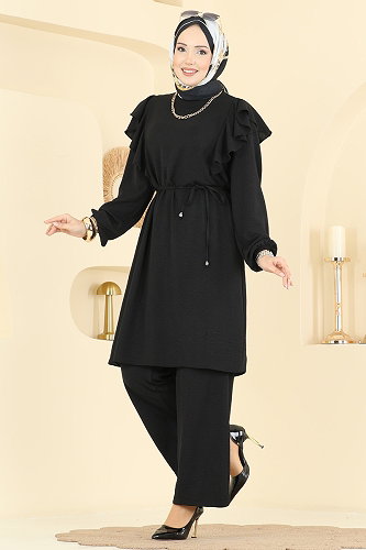 moda selvim Combined 5010MDA386 Black - Thumbnail