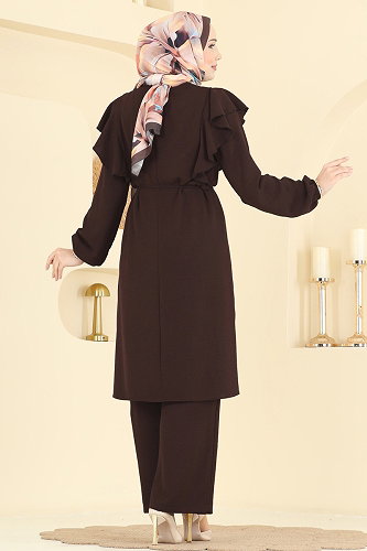 moda selvim Combined 5010MDA386 Brown - Thumbnail