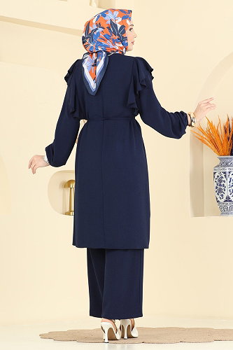 moda selvim Combined 5010MDA386 Navy Blue - Thumbnail