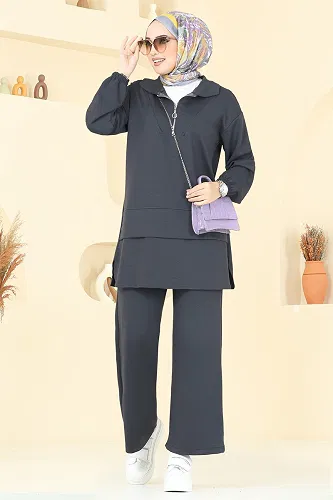 moda selvim Combined 5017HBS856 Anthracite - Thumbnail