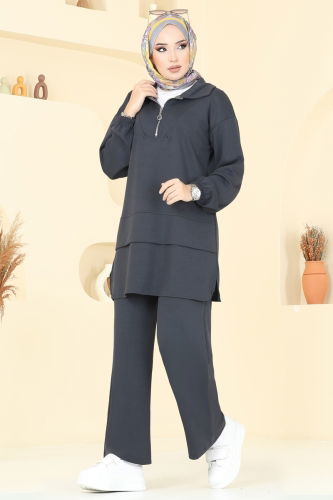 H.B.S. - طقم رمادي غامق 5017HBS856