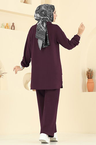 moda selvim Combined 5017HBS856 Damson - Thumbnail