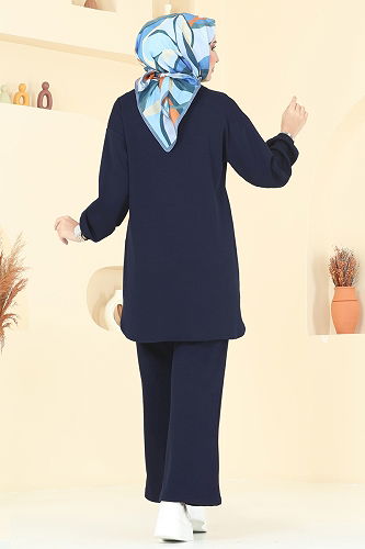 moda selvim Combined 5017HBS856 Navy Blue - Thumbnail