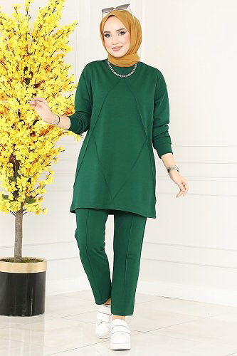 moda selvim Combined 5026TEG847 Emerald - Thumbnail