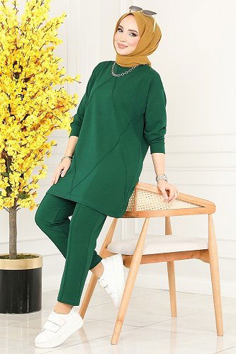 moda selvim Combined 5026TEG847 Emerald - Thumbnail